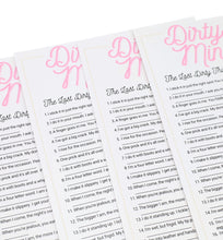 TDC Games Dirty Minds Bachelorette Party Games for Adults, Bridal Shower Games Quiz with Naughty Clues for 25 Guests, Adult Games for Game Night