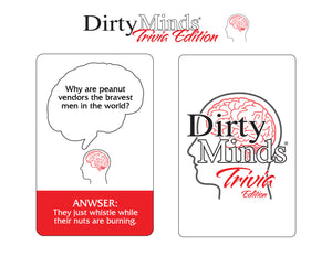 TDC Games Dirty Minds Trivia Edition Party Game