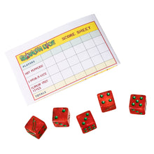TDC Games Sriracha Dice Game � Flaming Fun for Everyone, Great for Party Favors, Family Games, Stocking Stuffer, Bar Games, Travel Games, and Camping Games, Dice Games for Adults, Fun Games for Family Game Night
