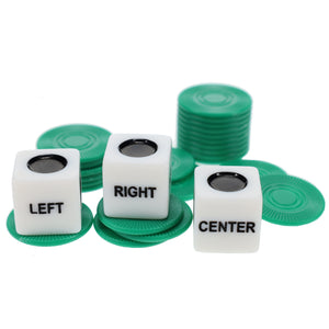 LRC – Left, Right, Center Dice Game