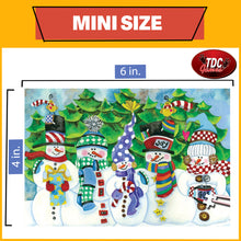 TDC Games World's Smallest Jigsaw Puzzle - White Christmas, 6 in.