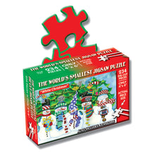 TDC Games World's Smallest Jigsaw Puzzle - White Christmas, 4 x 6 inches