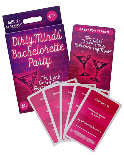 TDC Games Travel Dirty Minds Bachelorette Party Card Game