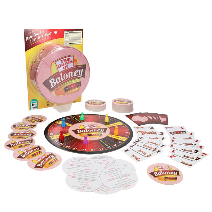 TDC Games The Game of Baloney, A Fibbing Board Game for the Whole Family